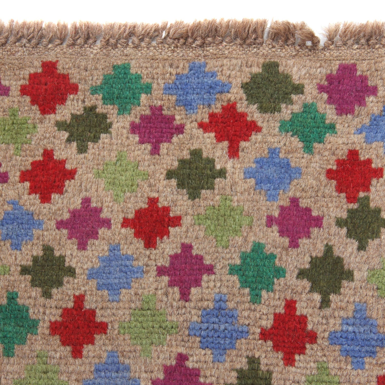 3' X 5'  L.brown Handmade Kohistani Baluchi Afghan Rug Rectangular