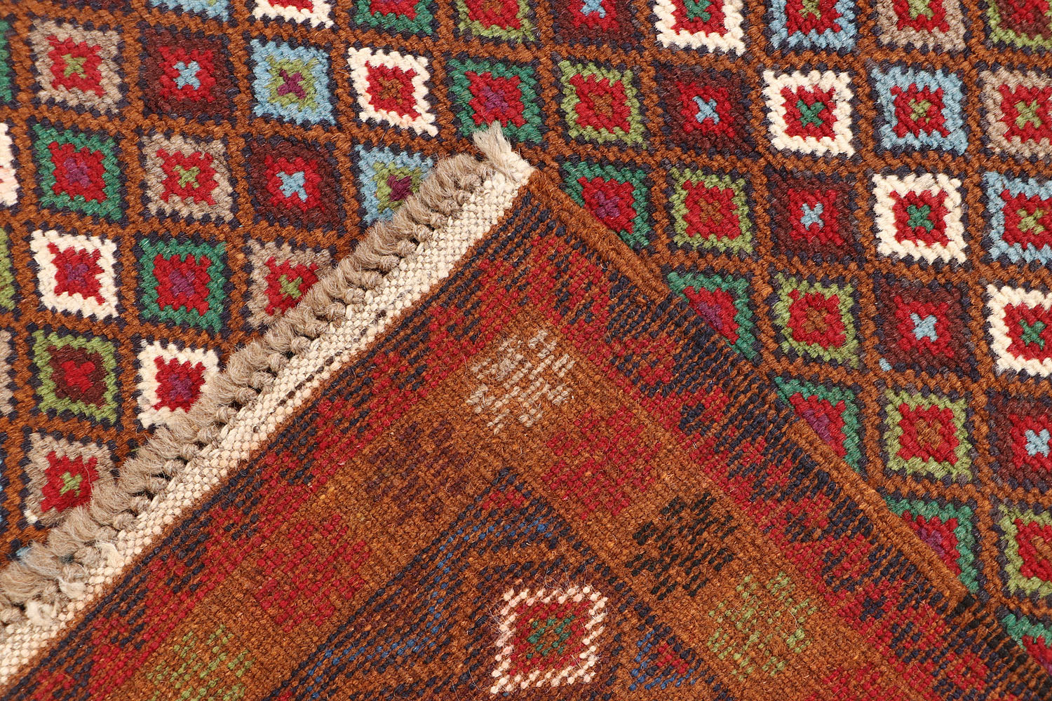3' X 5'  Multy Handmade Kohistani Baluchi Afghan Rug Rectangular