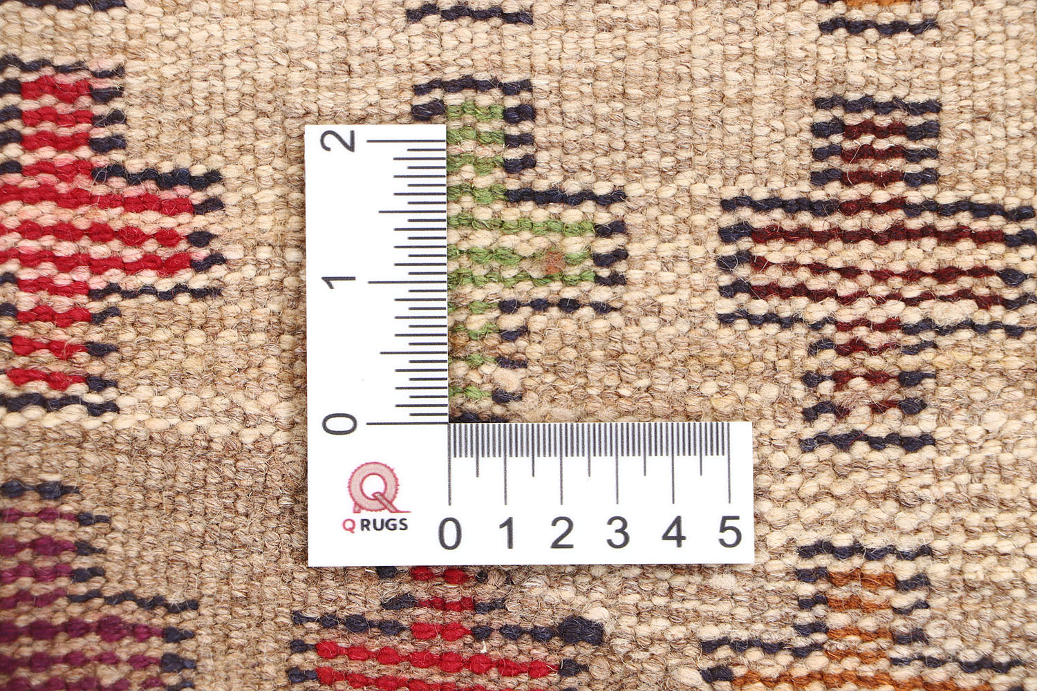 3' X 5'  L.brown Handmade Kohistani Baluchi Afghan Rug Rectangular