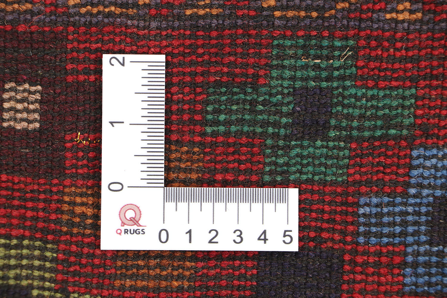 3' X 5'  Red Handmade Kohistani Baluchi Afghan Rug Rectangular