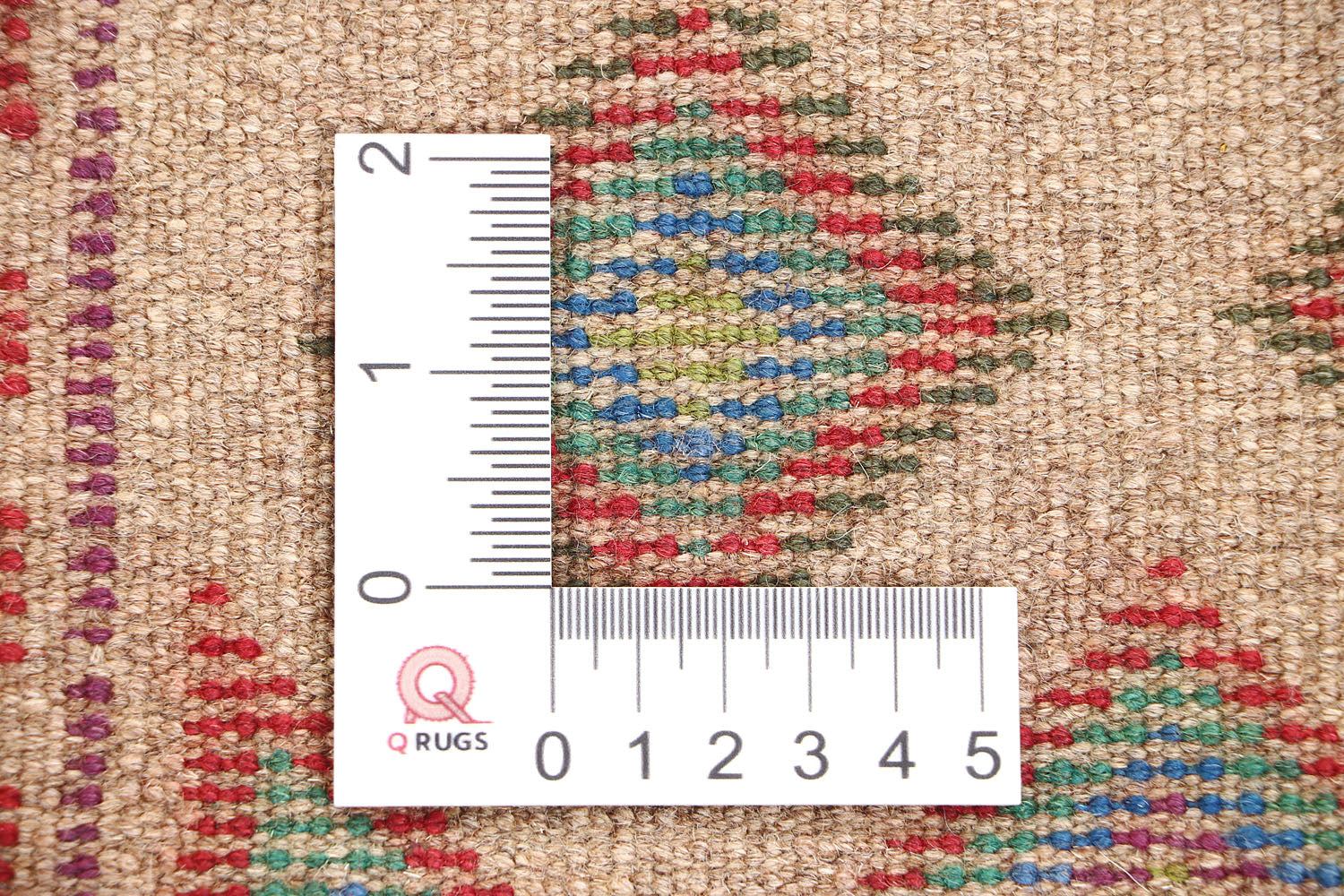3' X 5'  L.brown Handmade Kohistani Baluchi Afghan Rug Rectangular