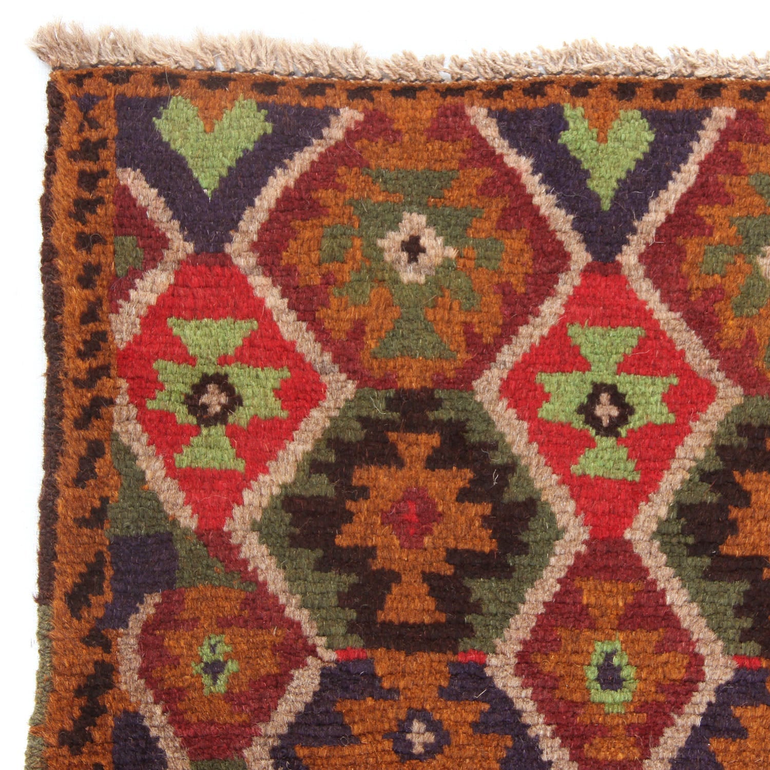 3' x 5'  Multy Handmade Kohistani Baluchi Afghan Rug Rectangular