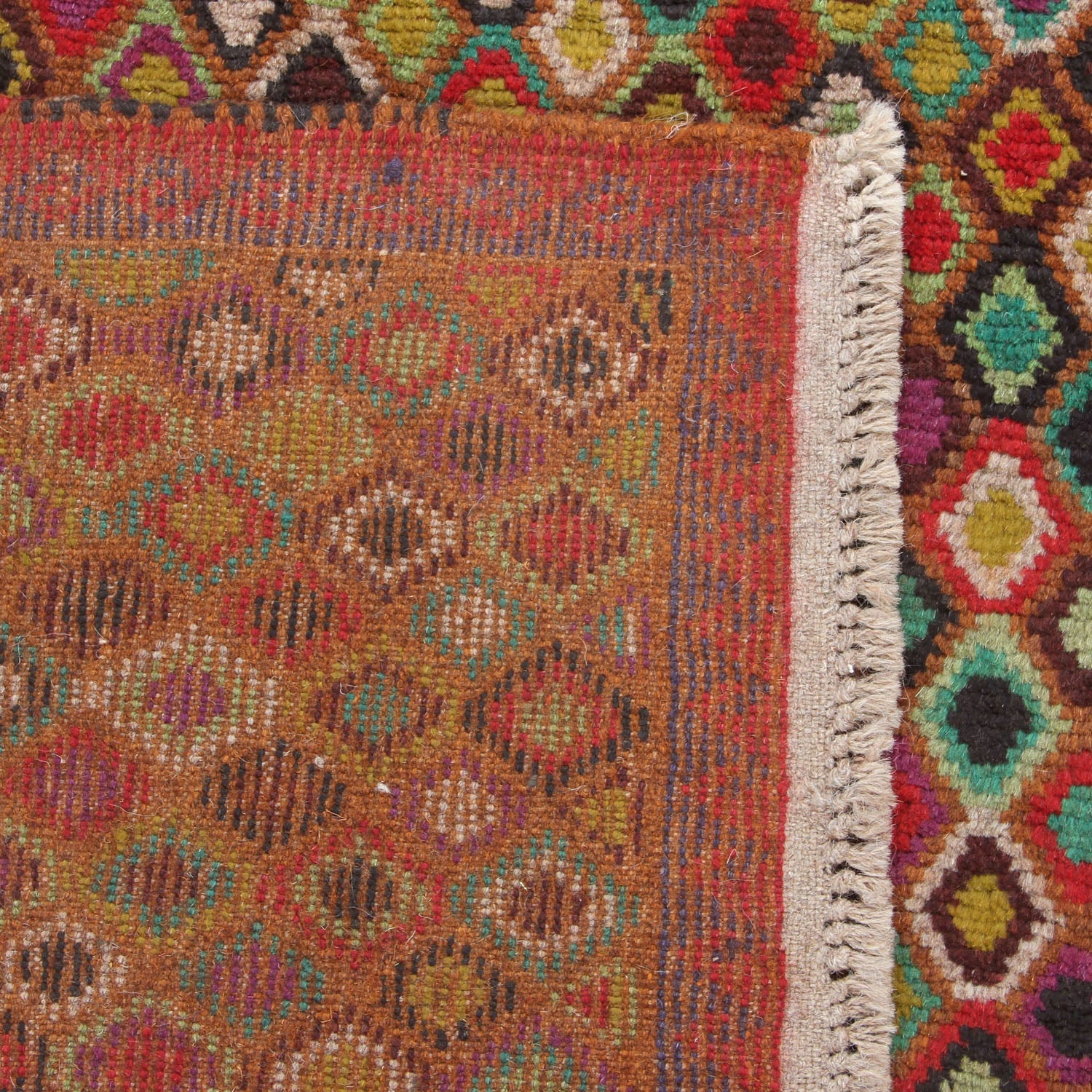 3' X 5'  Multy Handmade Kohistani Baluchi Afghan Rug Rectangular