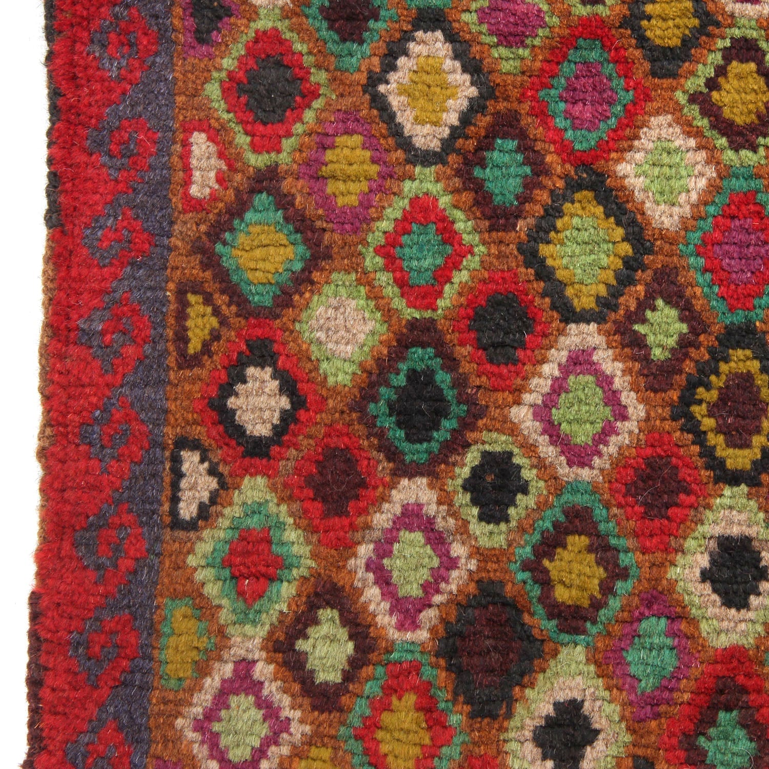3' X 5'  Multy Handmade Kohistani Baluchi Afghan Rug Rectangular