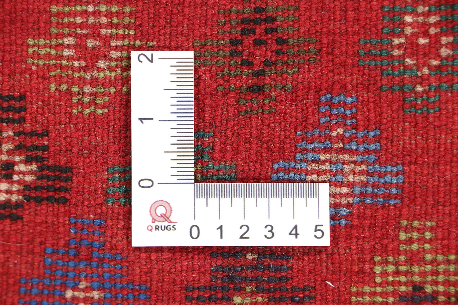 3' X 5'  Red Handmade Kohistani Baluchi Afghan Rug Rectangular