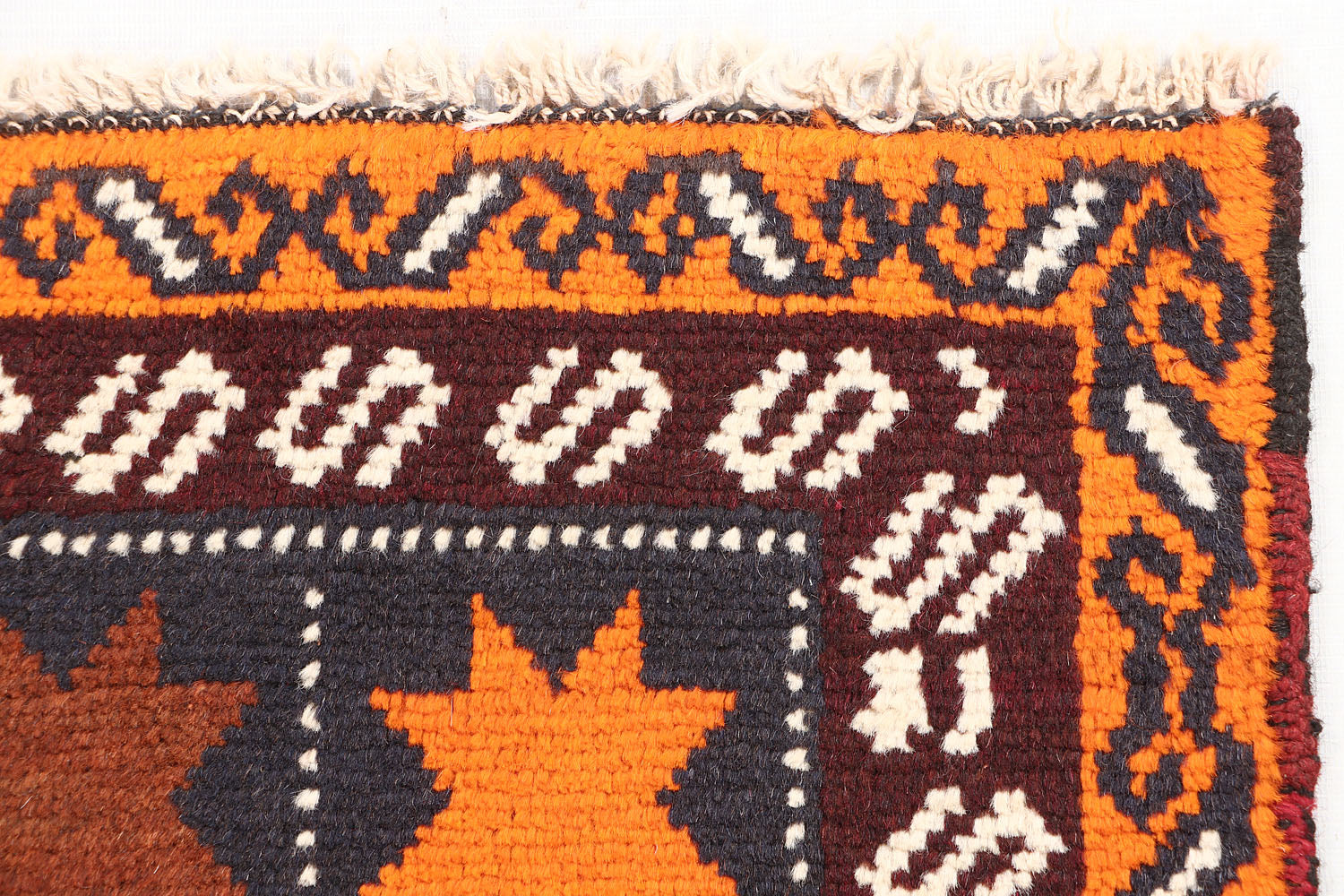 3' x 5'  Blue Handmade Kohistani Baluchi Afghan Rug Rectangular