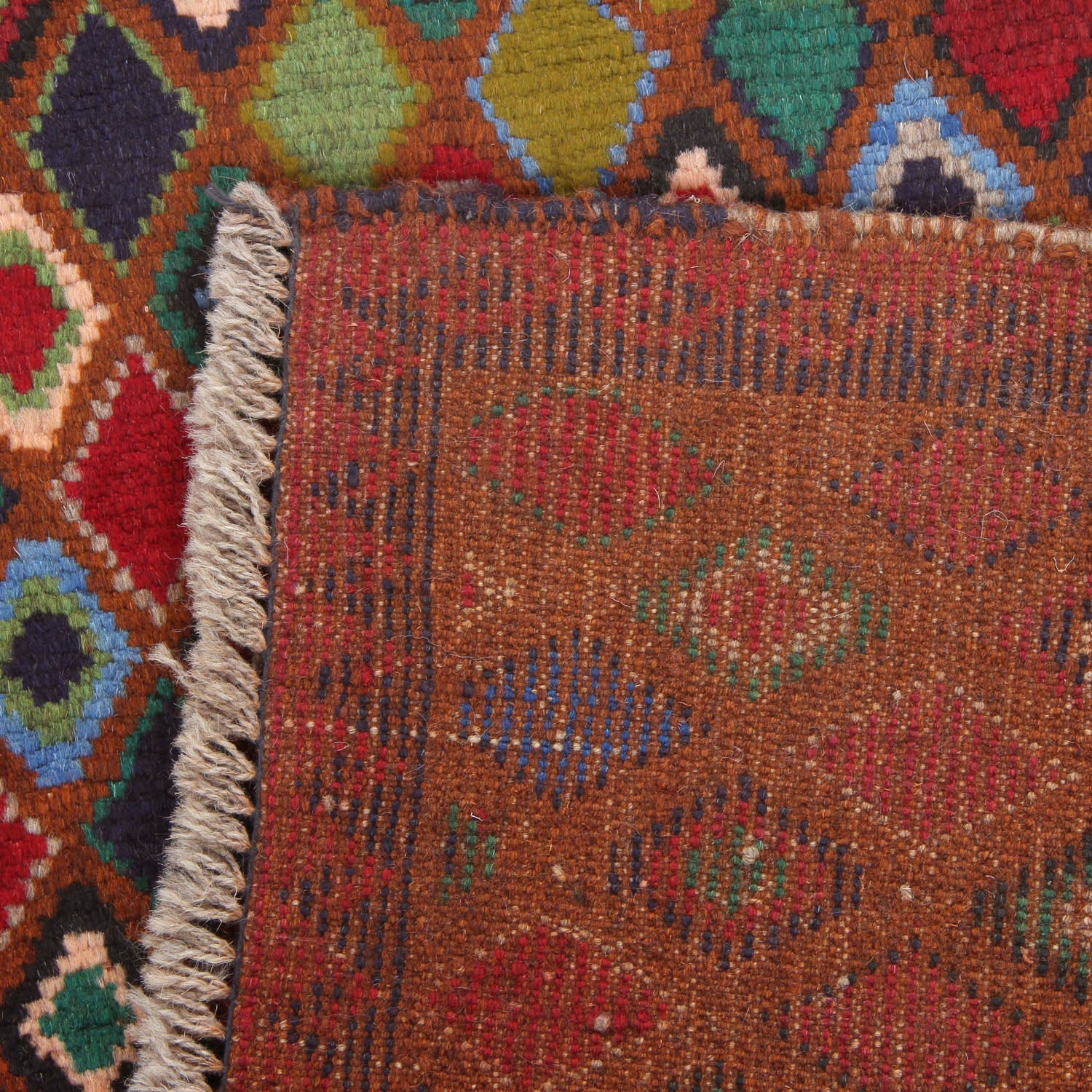 3' X 5'  Gold Handmade Kohistani Baluchi Afghan Rug Rectangular