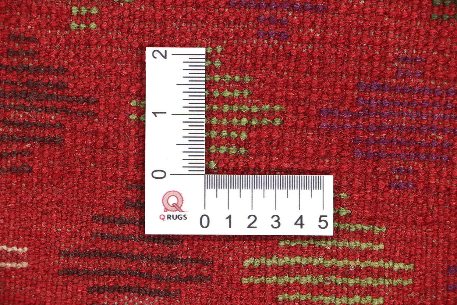3' X 5'  Red Handmade Kohistani Baluchi Afghan Rug Rectangular