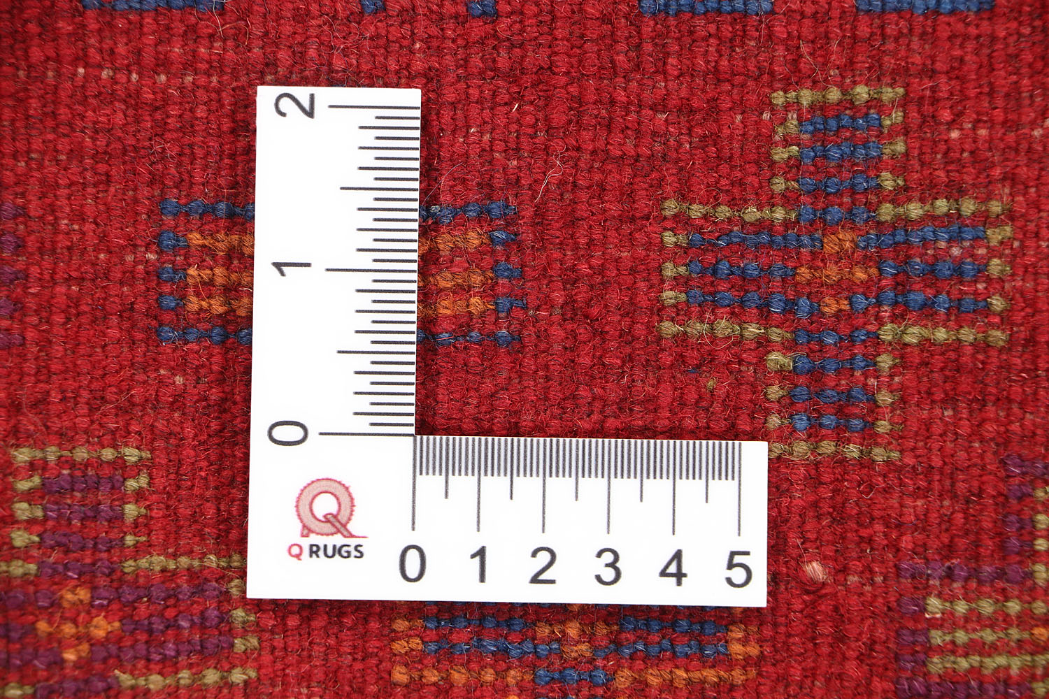 3' X 5'  Red Handmade Kohistani Baluchi Afghan Rug Rectangular