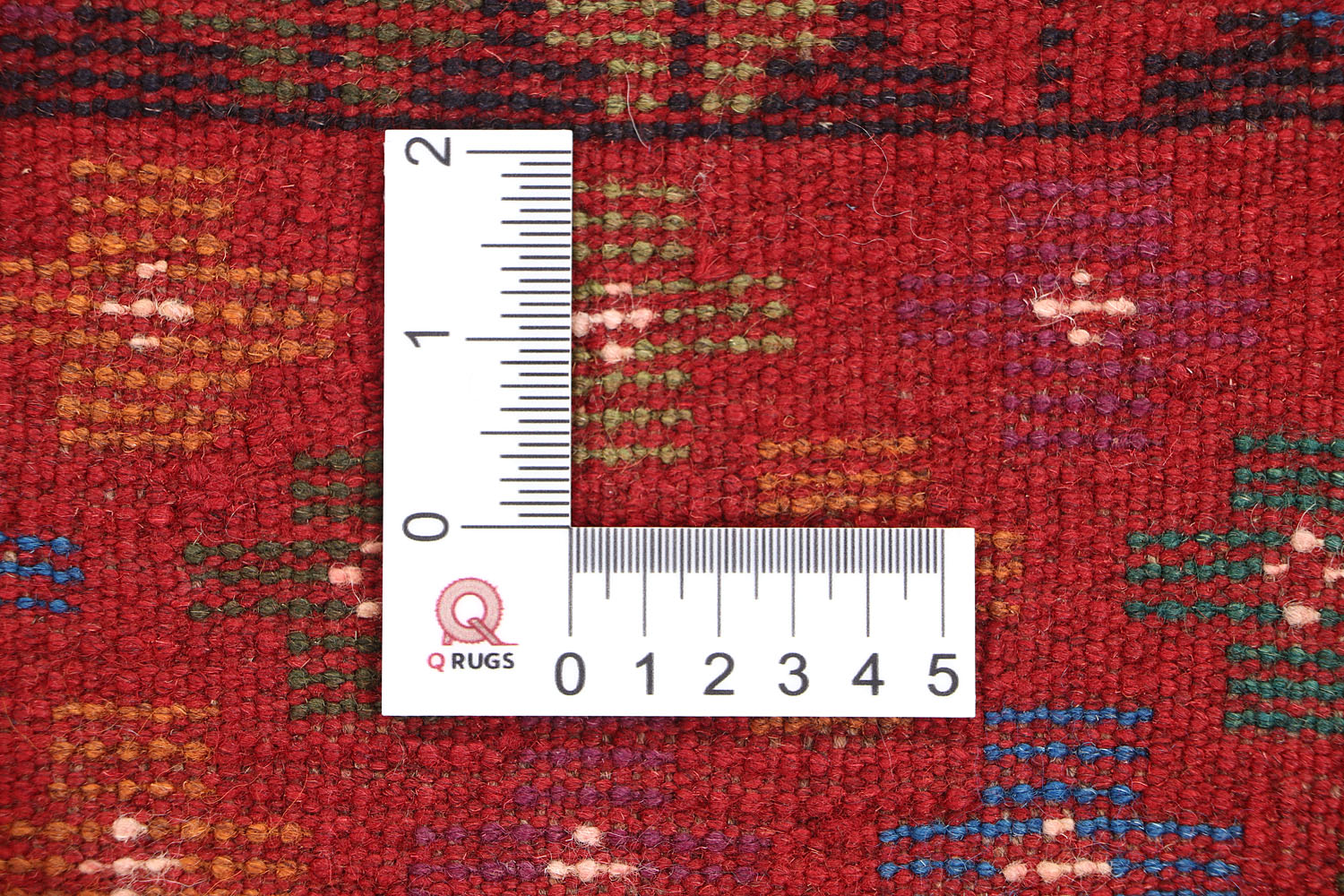 3' X 5'  Red Handmade Kohistani Baluchi Afghan Rug Rectangular