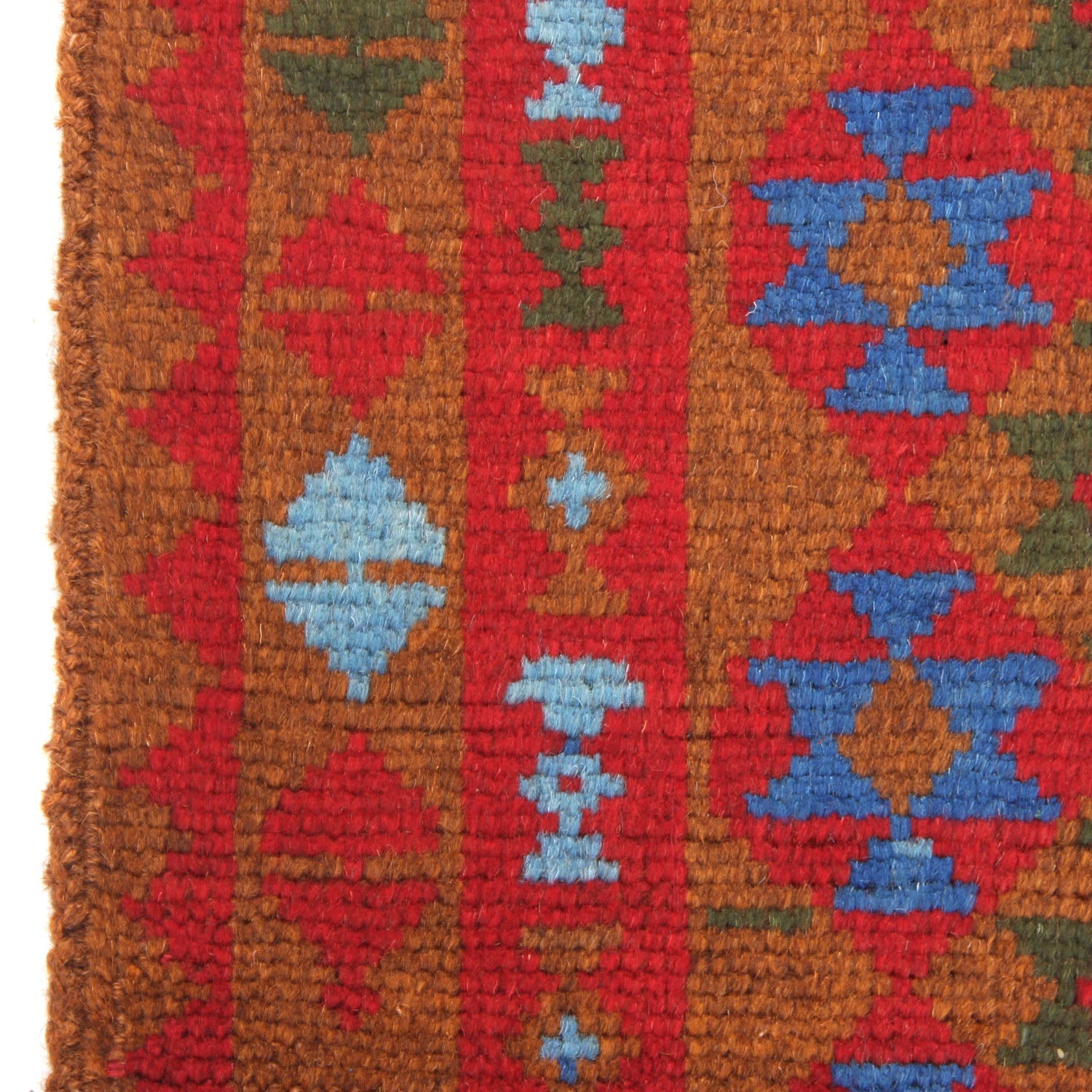 3' X 5'  Gold Handmade Kohistani Baluchi Afghan Rug Rectangular