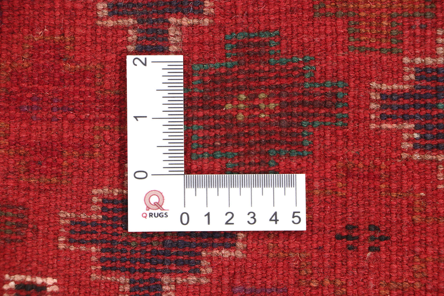 3' X 5'  Red Handmade Kohistani Baluchi Afghan Rug Rectangular