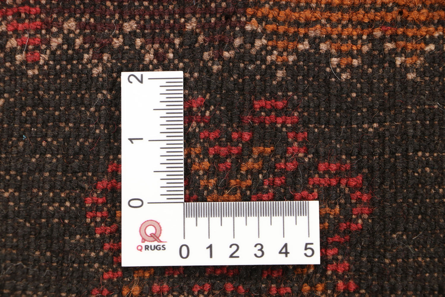 3' 3" X 6'  Red Handmade Kohistani Baluchi Afghan Rug Rectangular