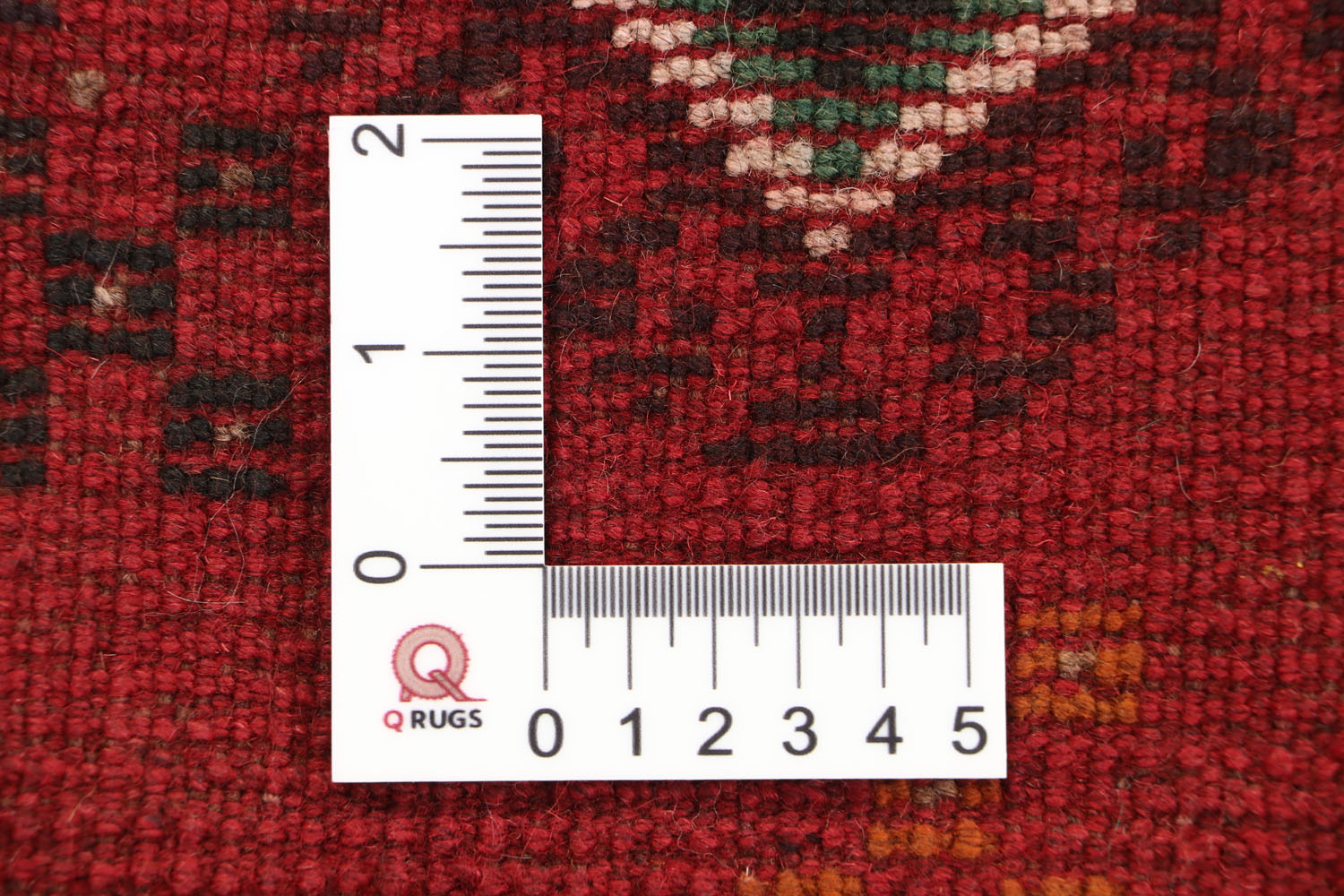 3' X 5'  Red Handmade Kohistani Baluchi Afghan Rug Rectangular