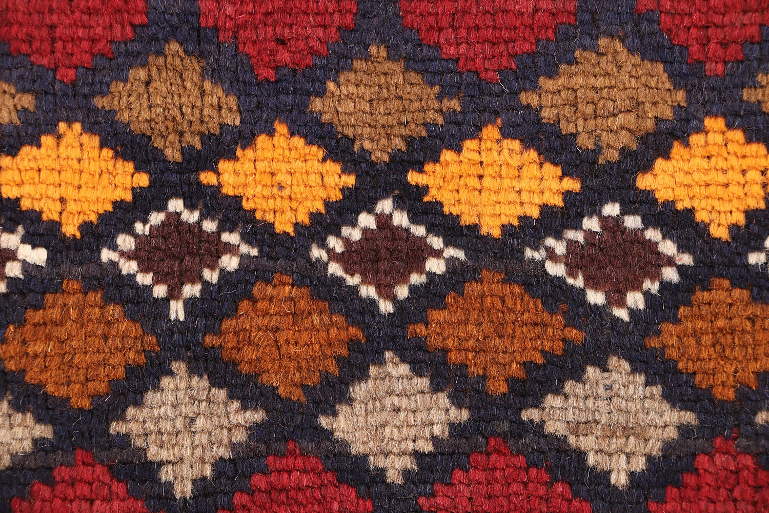 3' x 5'  Blue Handmade Kohistani Baluchi Afghan Rug Rectangular