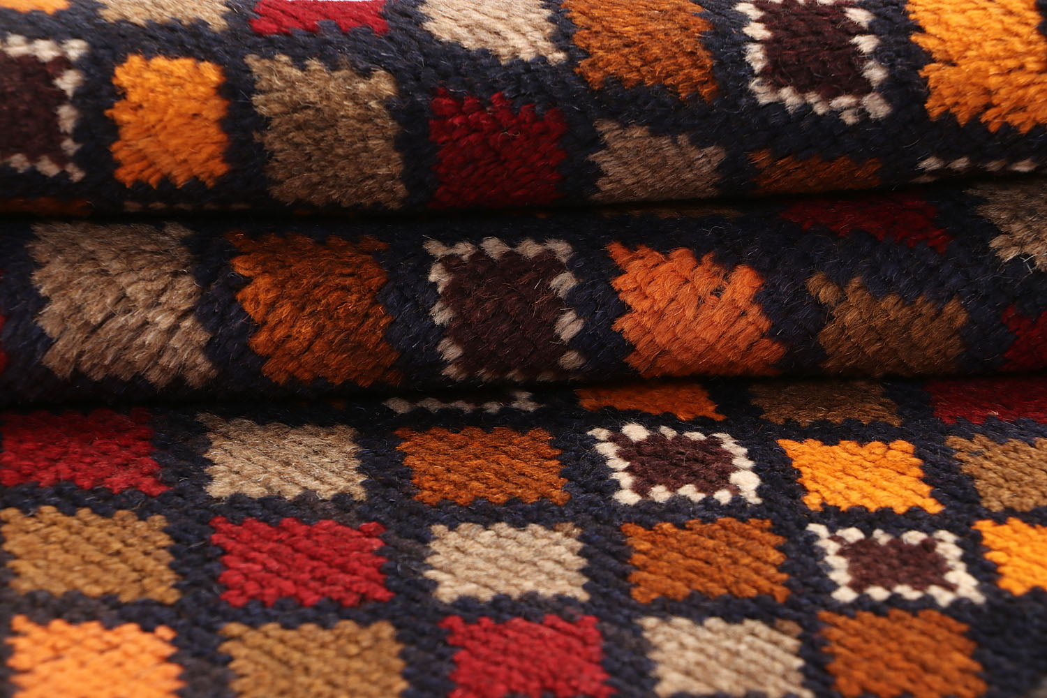 3' x 5'  Blue Handmade Kohistani Baluchi Afghan Rug Rectangular
