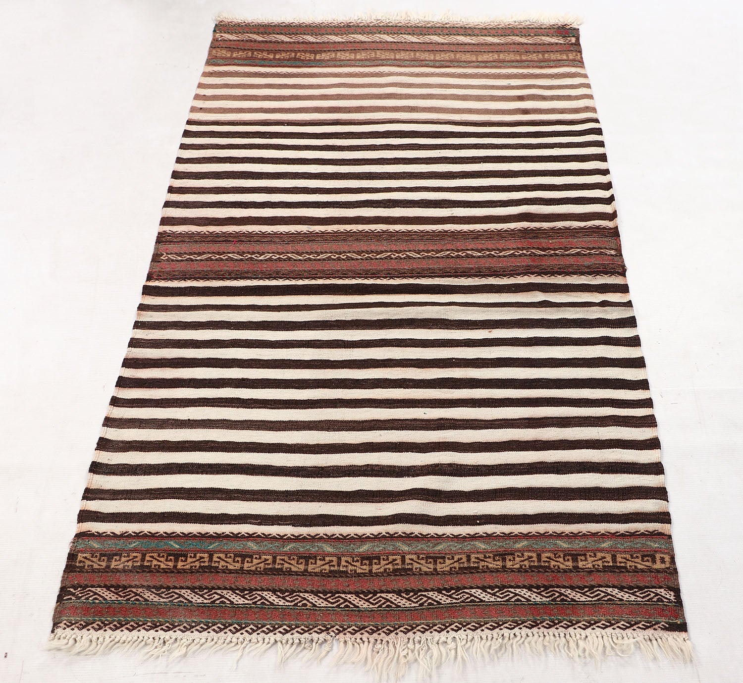 3' x 5'  Multy Handmade Sufra Kilim Rug Rectangular