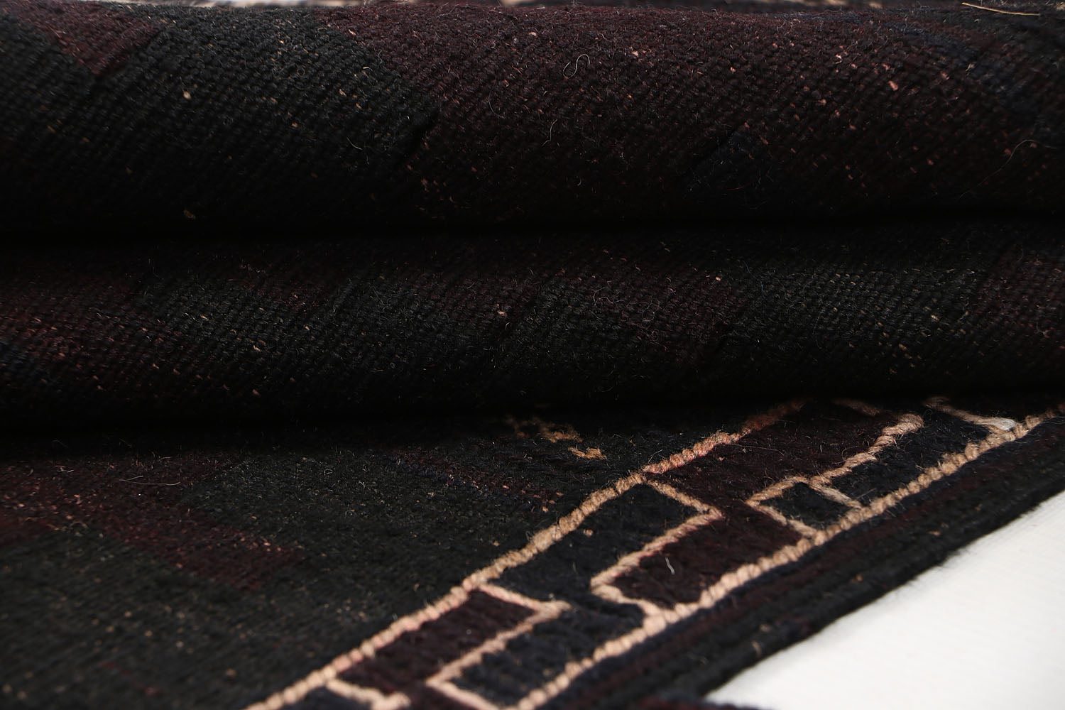 Brown Handmade Sufra Kilim Rug Runner