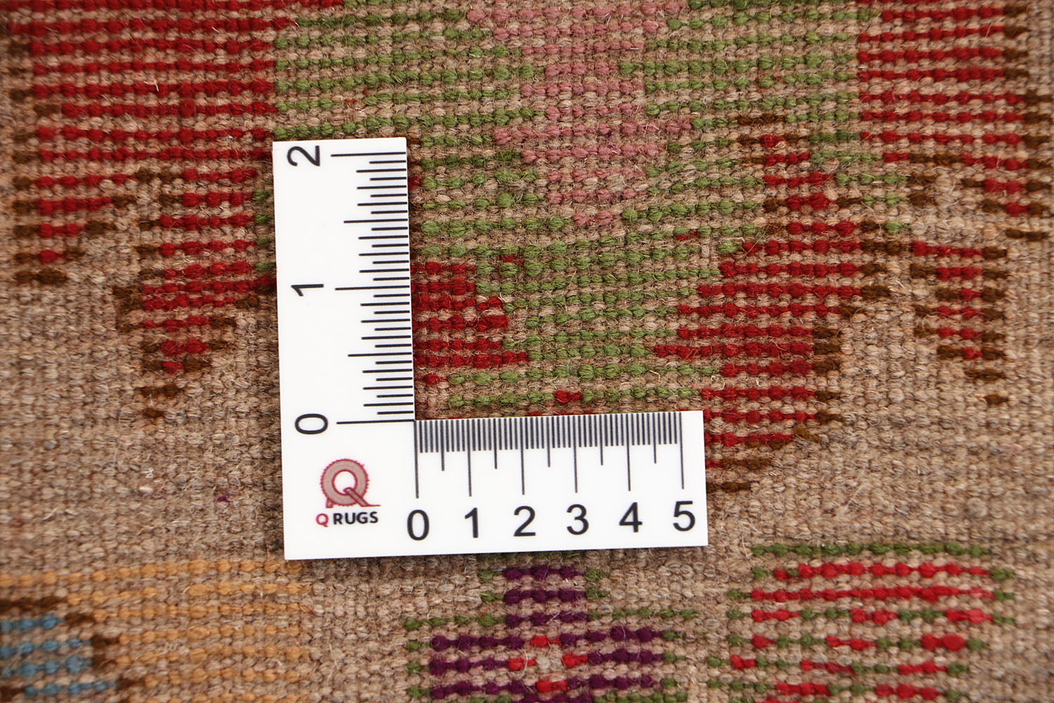 6' 6"X 10'  Ivory Handmade Kohistani Baluchi Afghan Rug Rectangular