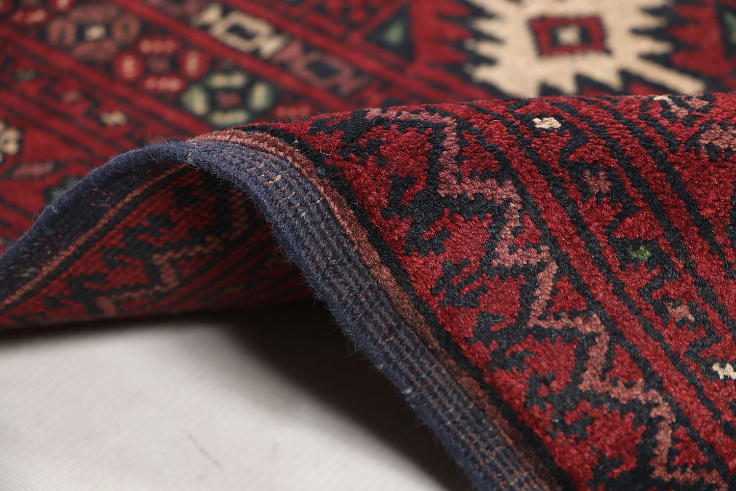 Handmade Fil Pa Afghan Rug