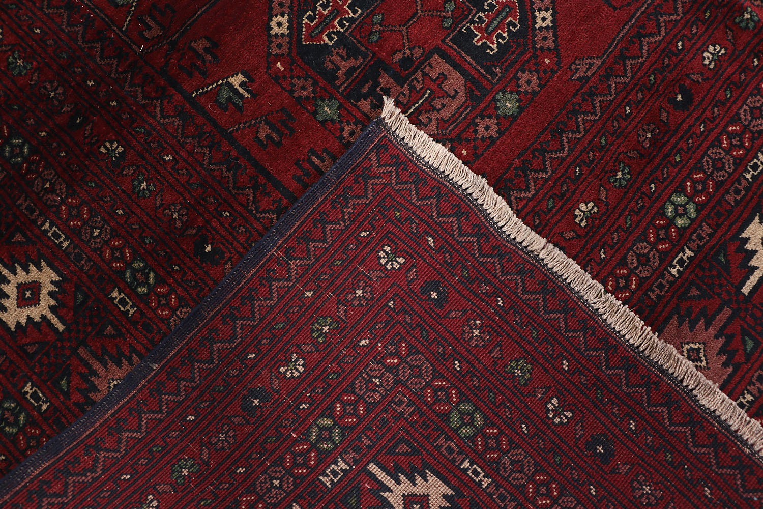 Handmade Fil Pa Afghan Rug