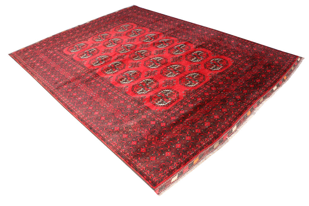Handmade Fil Pa Afghan Rug