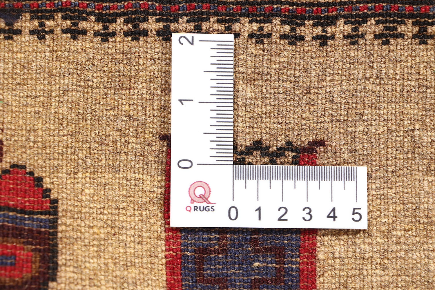 Light Brown Hand Knotted Wool War Rug 3' x 5'