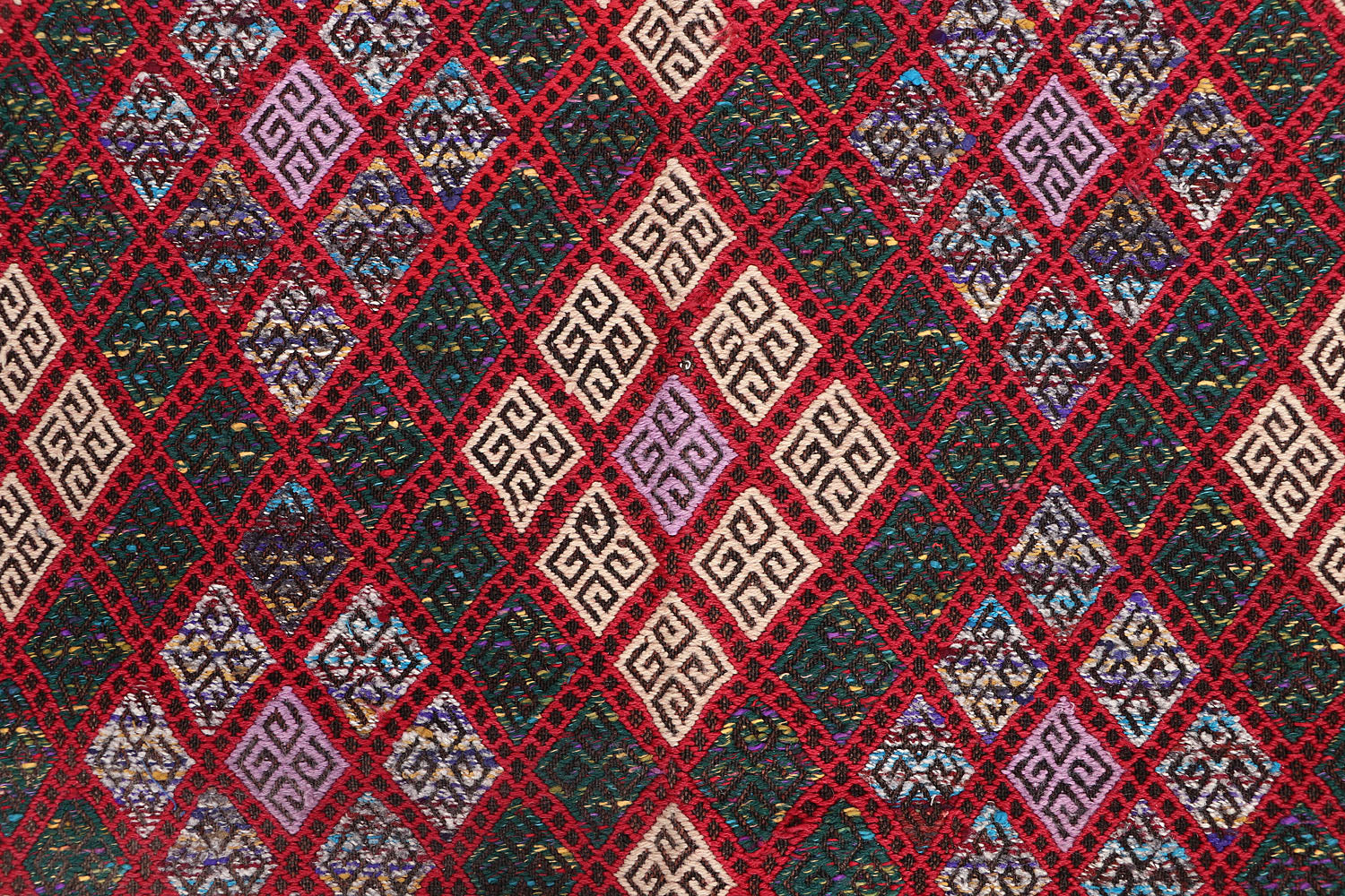 Multy Handmade Suzani Kilim Rug Runner