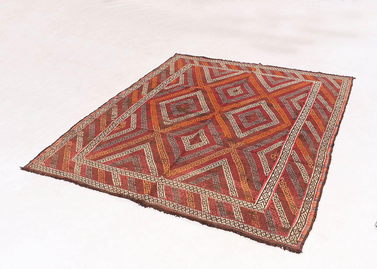 Multy Handmade Suzani Kilim Rug Runner