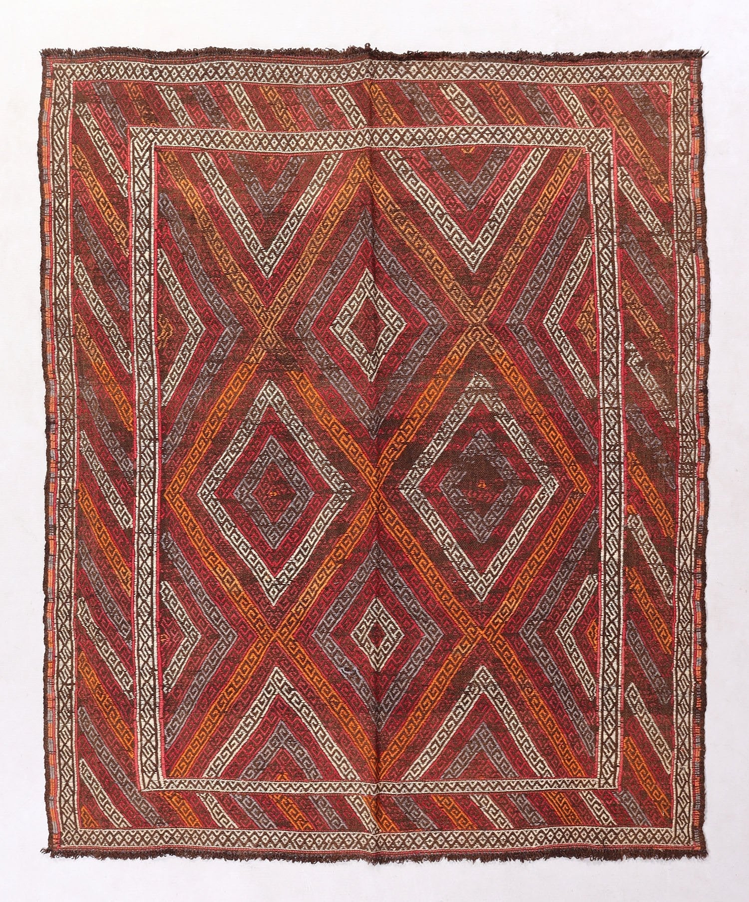 Multy Handmade Suzani Kilim Rug Runner