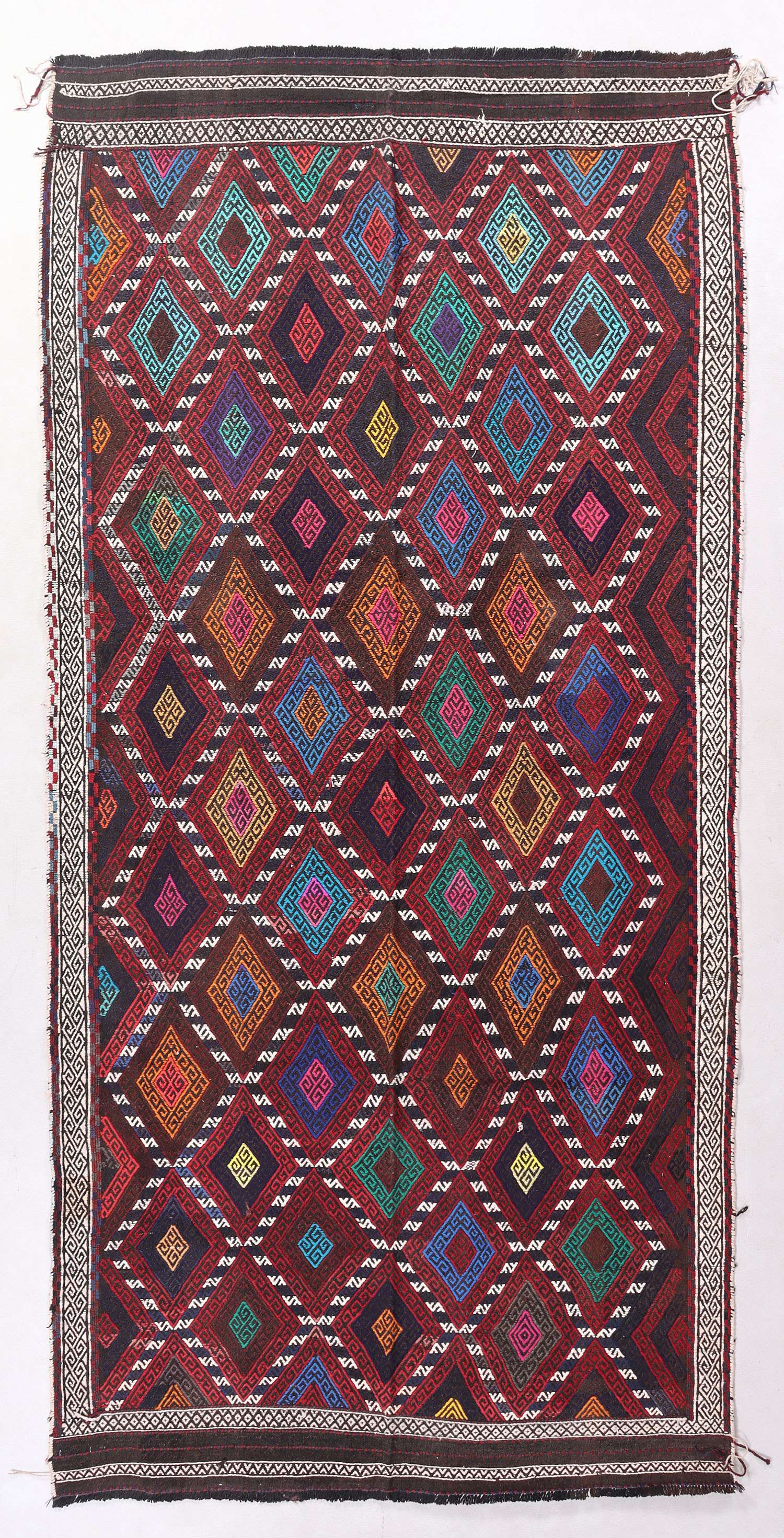 Multy Handmade Suzani Kilim Rug Runner