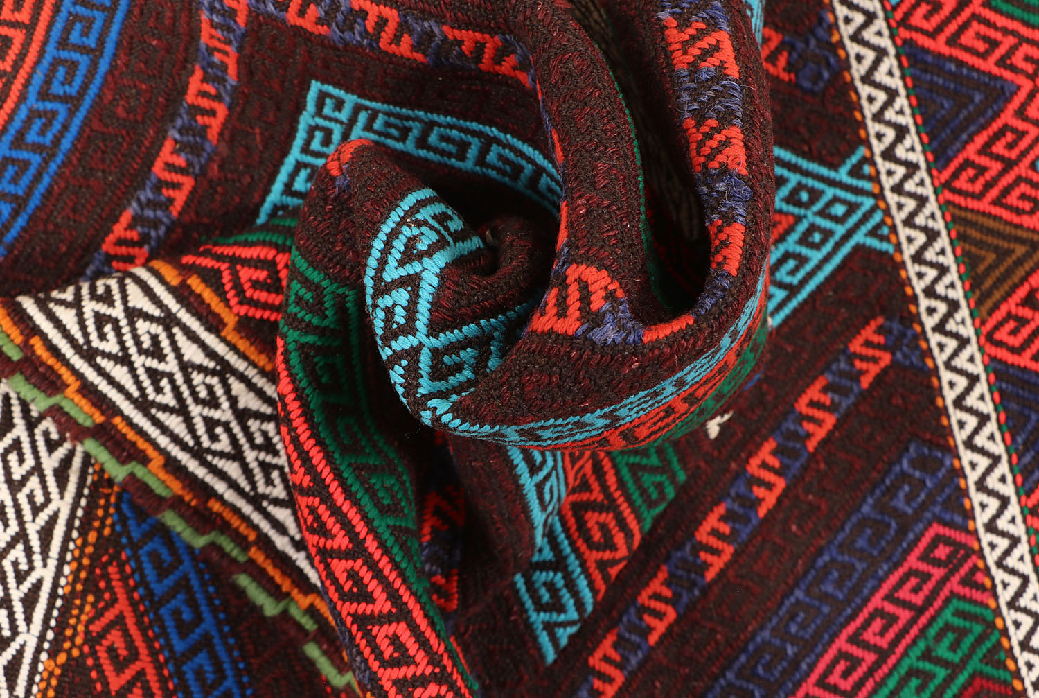 Multy Handmade Suzani Kilim Rug Runner