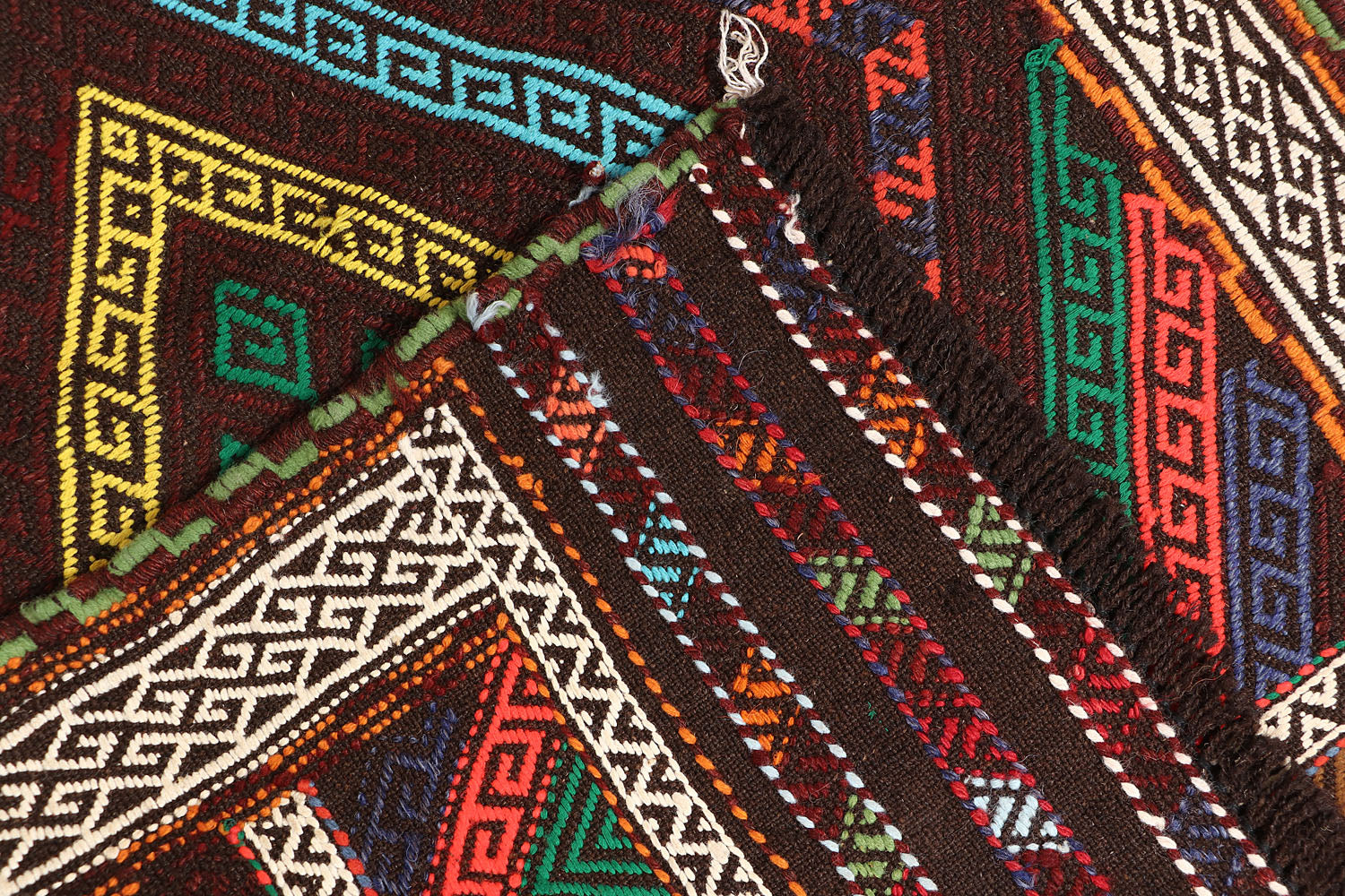 Multy Handmade Suzani Kilim Rug Runner