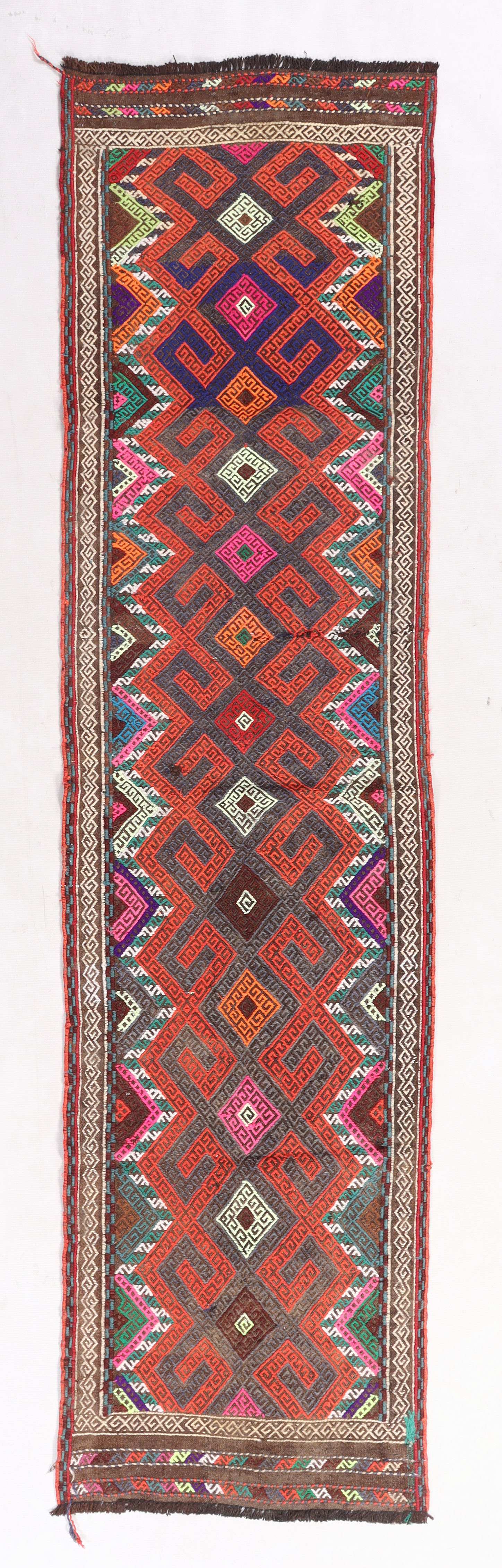 Multy Handmade Suzani Kilim Rug Rectangular