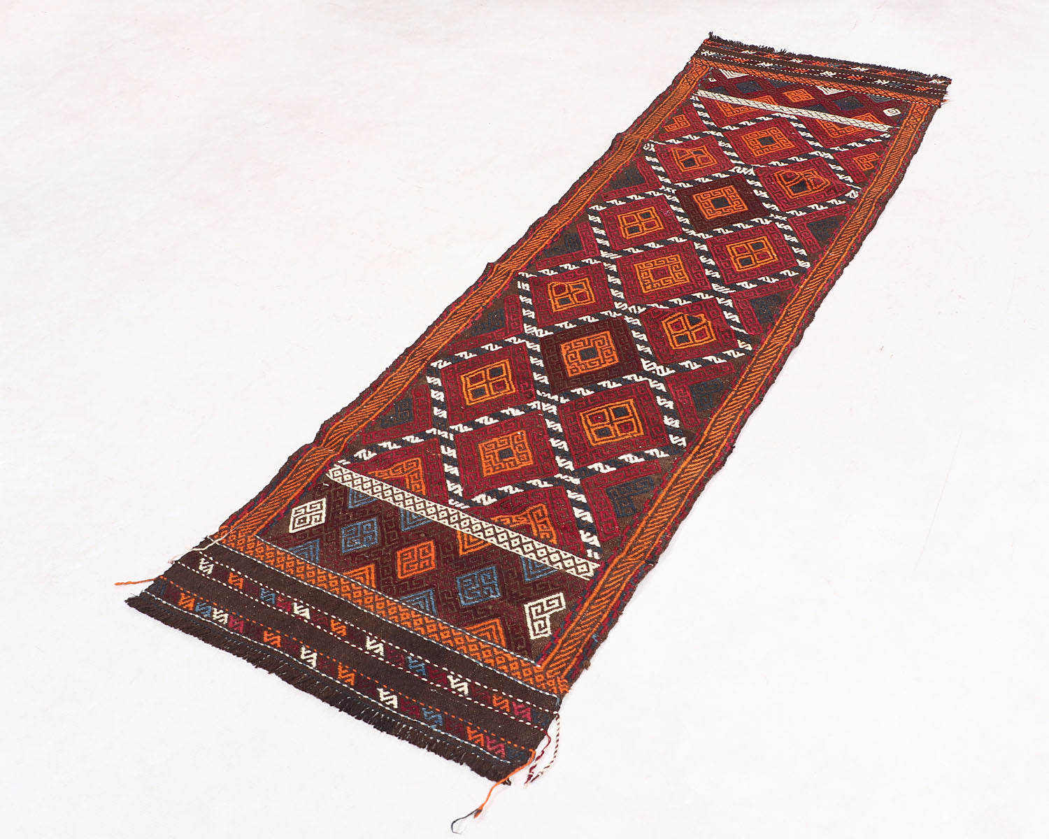 Multy Handmade Suzani Kilim Rug Rectangular