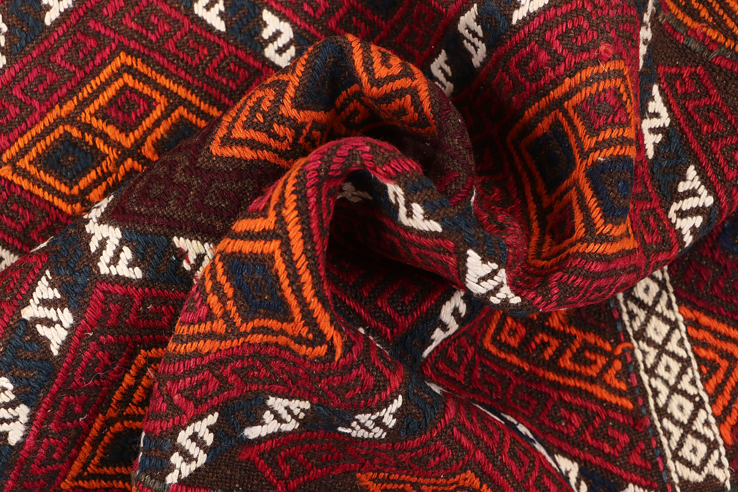 Multy Handmade Suzani Kilim Rug Rectangular