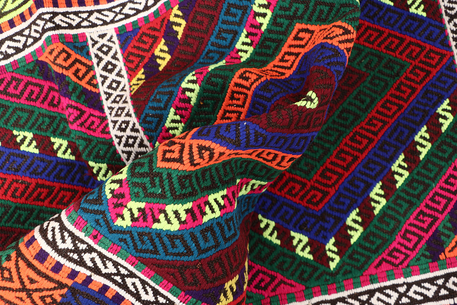 Multy Handmade Suzani Kilim Rug Runner