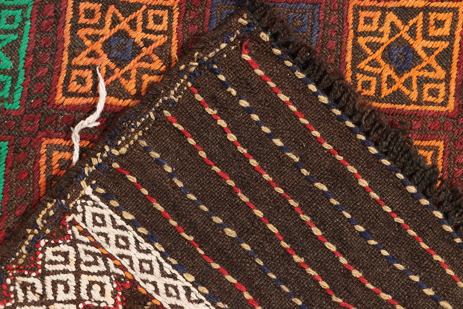 Multy Handmade Suzani Kilim Rug Runner