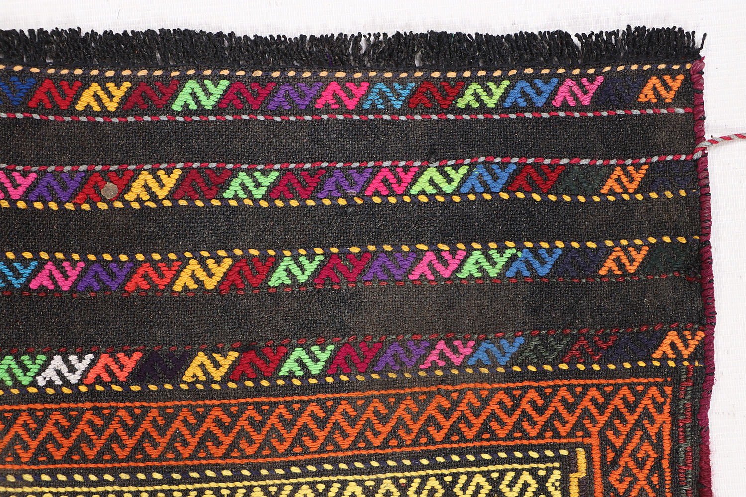 Multy Handmade Suzani Kilim Rug Runner