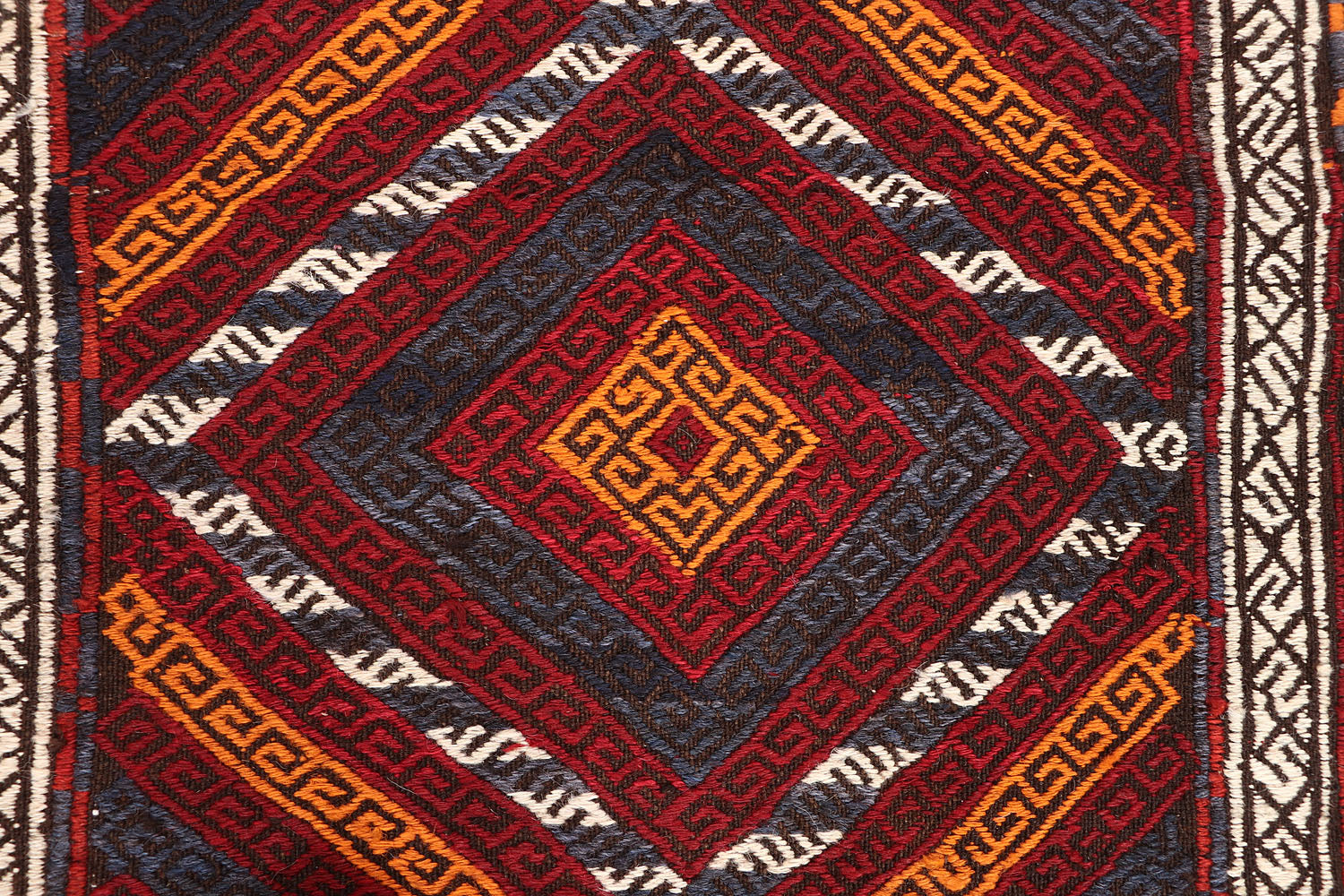 Multy Handmade Suzani Kilim Rug Runner