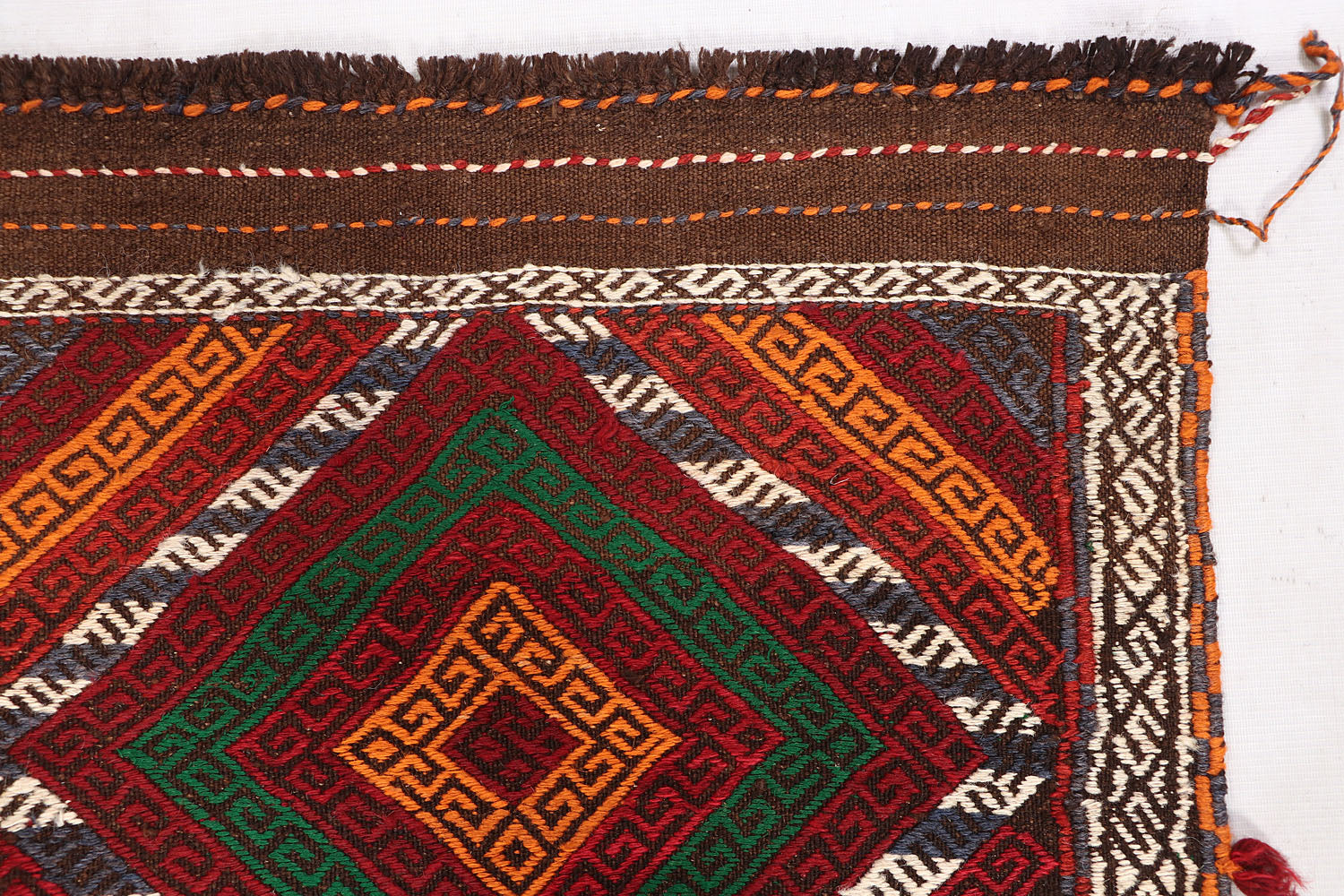 Multy Handmade Suzani Kilim Rug Runner