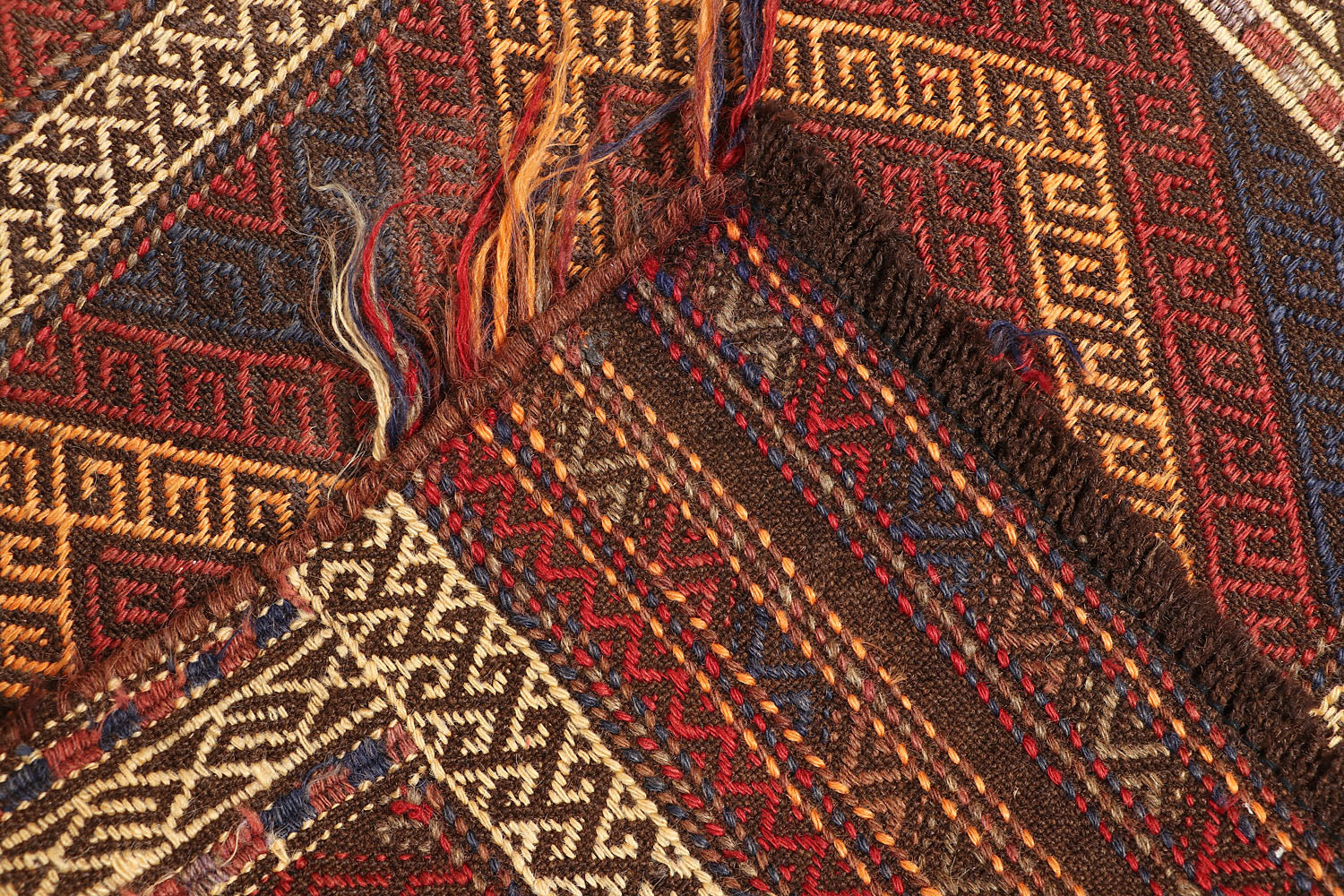 Multy Handmade Suzani Kilim Rug Runner