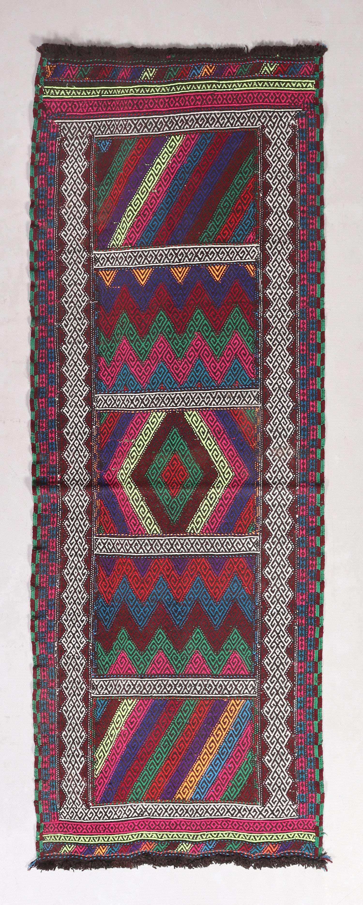 Multy Handmade Suzani Kilim Rug Runner