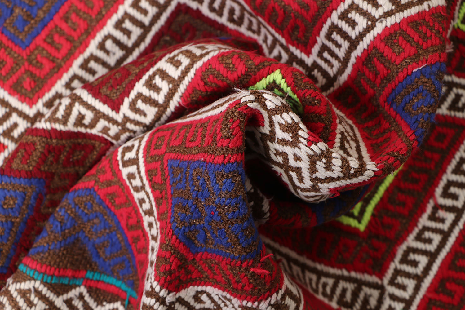 2' 6" x 8'  Multy Handmade Suzani Kilim Rug Runner