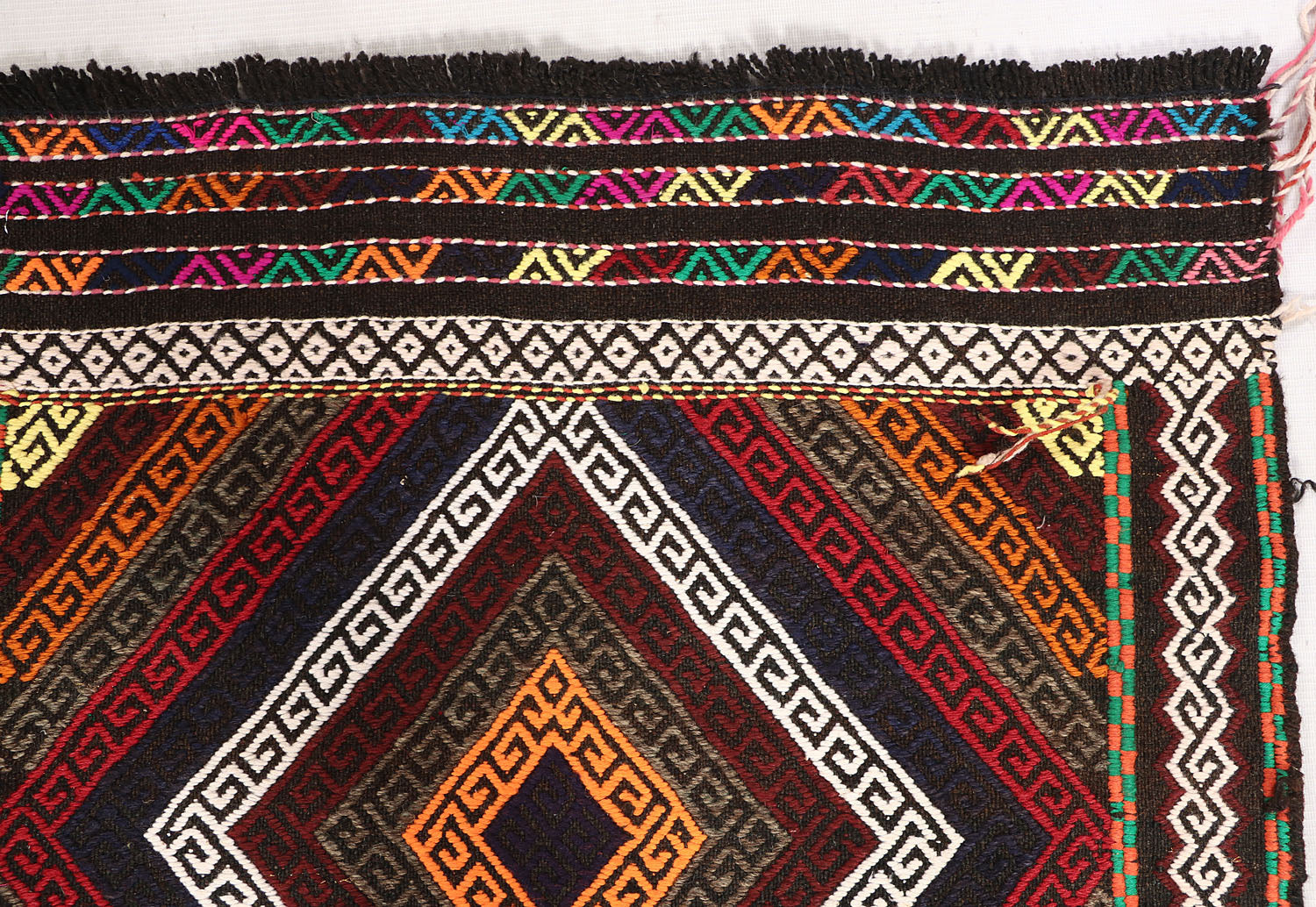 Multy Handmade Suzani Kilim Rug Runner
