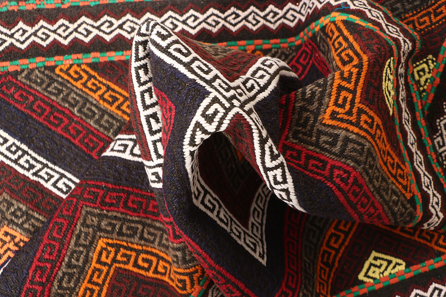 Multy Handmade Suzani Kilim Rug Runner