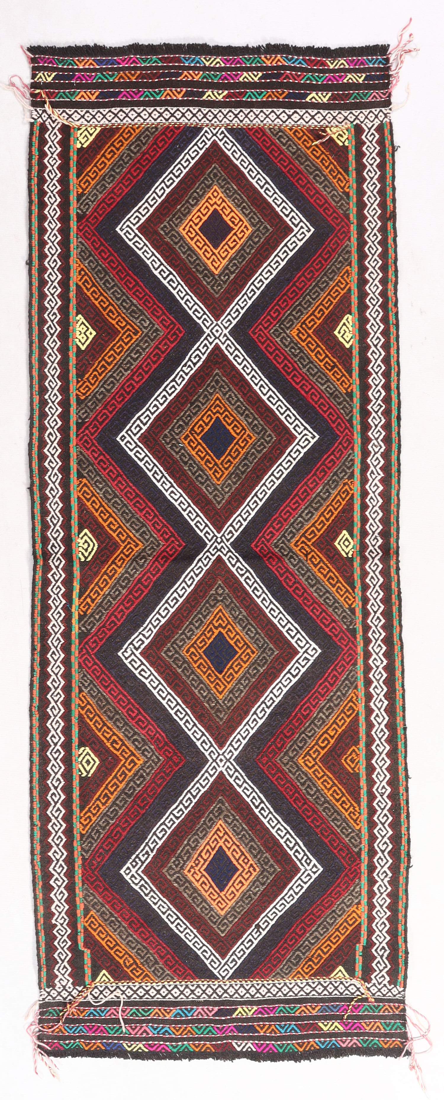 Multy Handmade Suzani Kilim Rug Runner