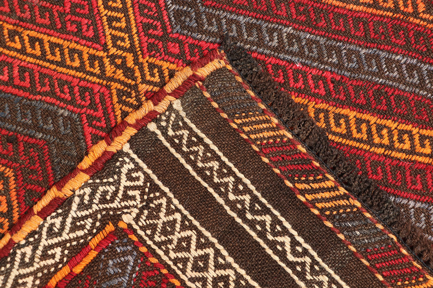 2' 6" X 7' 6"  Multy Handmade Suzani Kilim Rug Runner