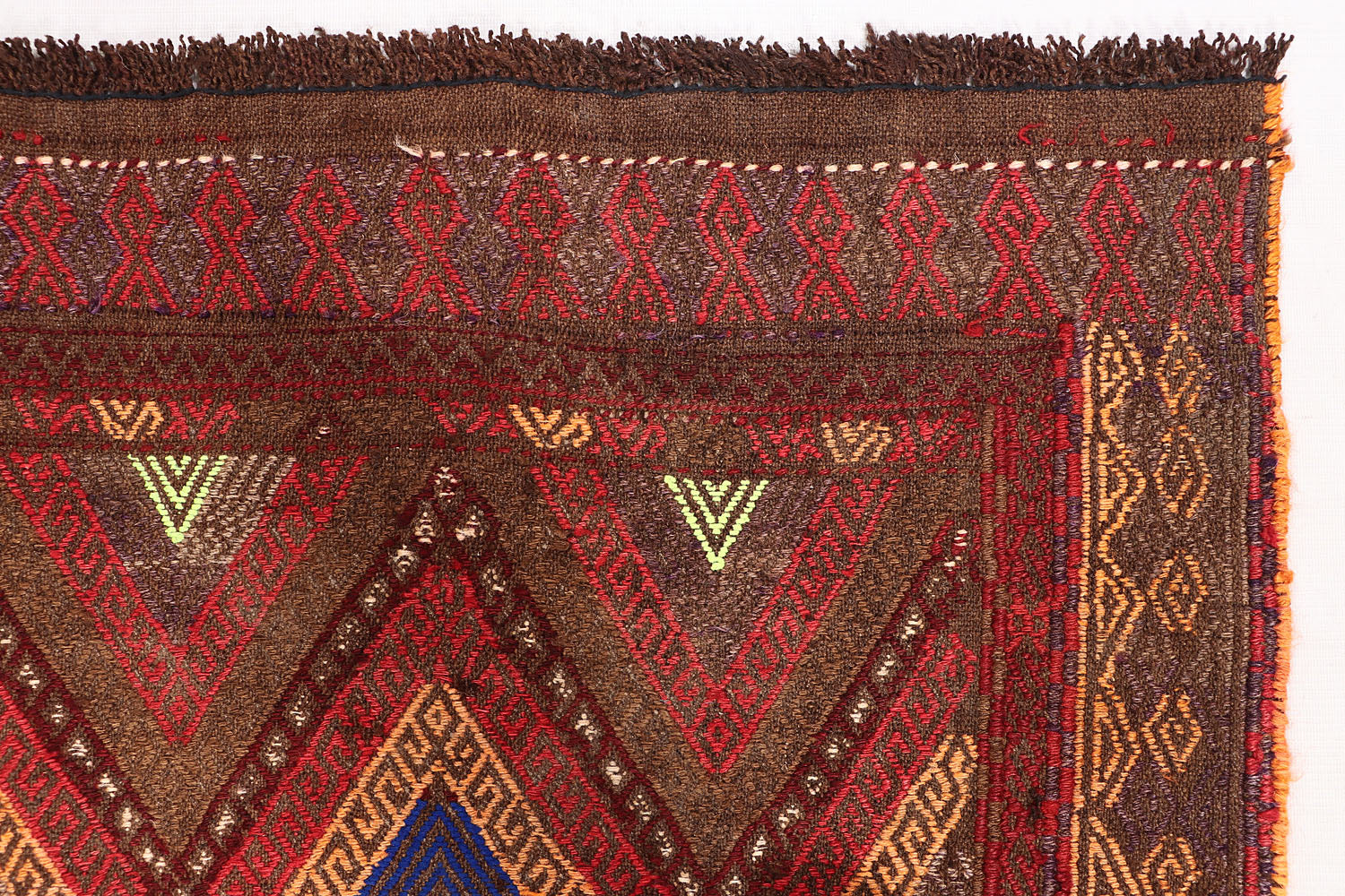 Multy Handmade Suzani Kilim Rug Runner