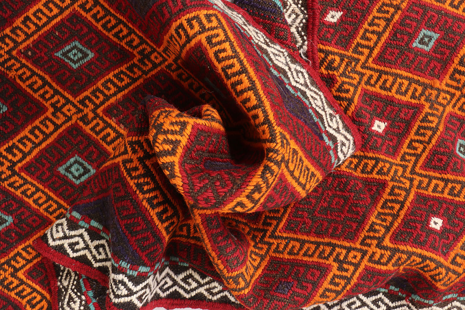 Multy Handmade Suzani Kilim Rug Runner